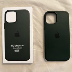 iPhone 12 | 12 Pro Silicone Case with Magsafe - Cyprus Green